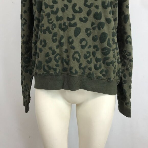 RAILS - WOMEN'S LARGE- GREEN LONG SLEEVE CREW NECK COTTON BLEND SWEATSHIRT - Picture 3 of 8